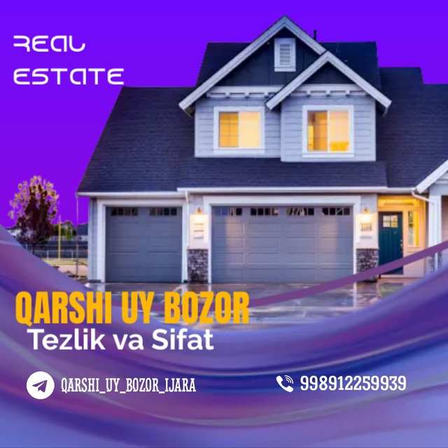 Qarshi Kvartira uy bozor 🌏 📊️