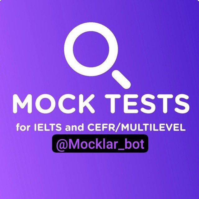 MOCK TEST BOT kanali