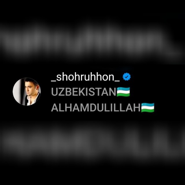 Shohruhxon|Fan Club™