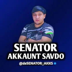 SENATOR AKKAUNT SAVDO 🇺🇿