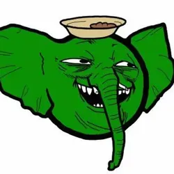 Зеленый слоник