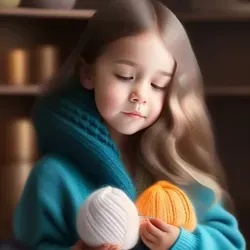 Хомячья норка вязальщицы